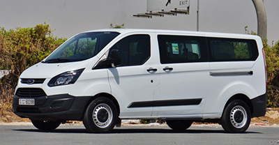 Ford Tourneo Custom minivan private driver in Morocco